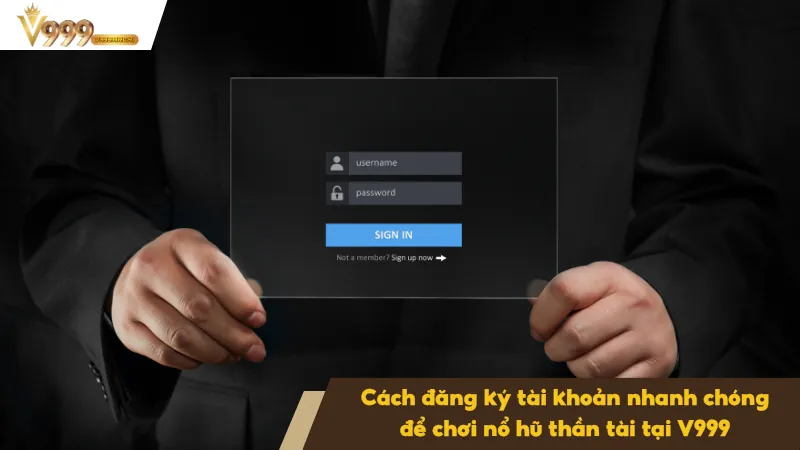 Điền đầy đủ thông tin cá nhân khi đăng ký để chơi nổ hũ