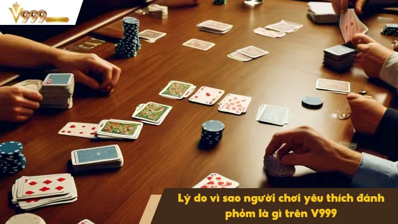 Phỏm Là Gì - Cách Đánh Phỏm Chuẩn Xác Từ Cao Thủ Lâu Năm 3 Vì sao người chơi V999 yêu thích đánh phỏm