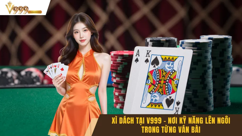 Xì Dách Tại V999 – Nơi Kỹ Năng Lên Ngôi Trong Từng Ván Bài